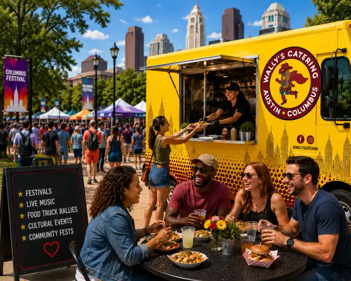 plan your festival catering